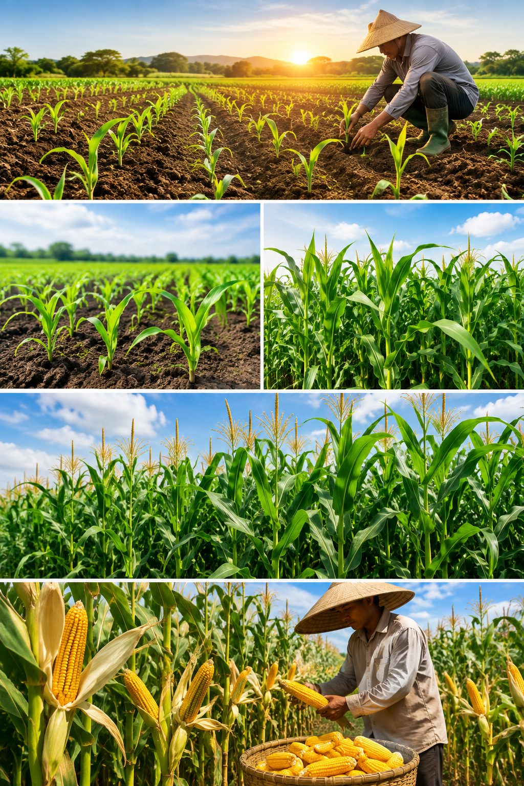 Alat tanam jagung SS di lahan pertanian